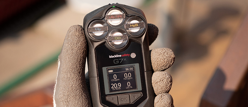 Blackline Safety G7x Gasdetektor mit Satellitenkommunikation 825x355 Banner