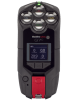 Gasdetektor mit LEL-, CO-H-, O2-, H2S-Vierfach-Gaskartusche