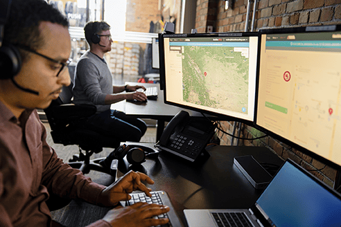 Sicherheitsüberwachung Sturzerkennung