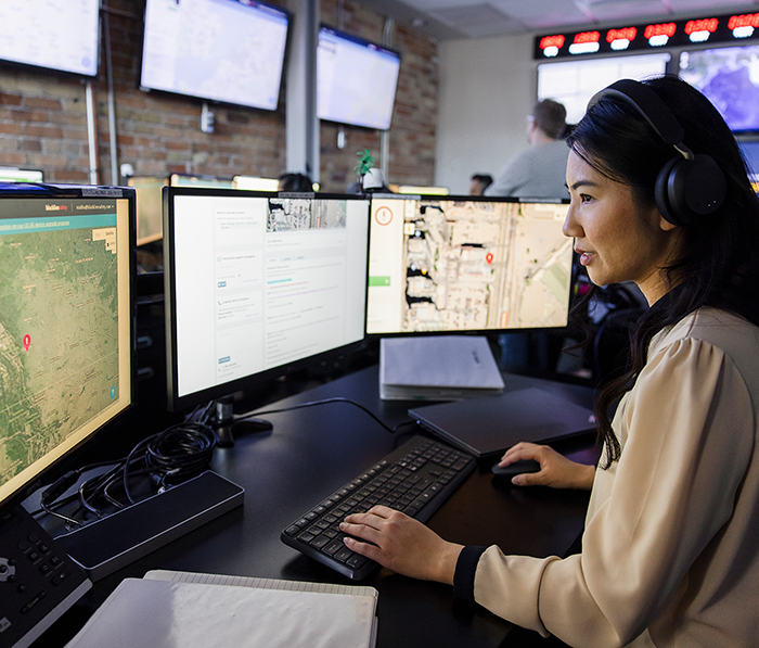 24/7 Live-Überwachung SOC-Agent