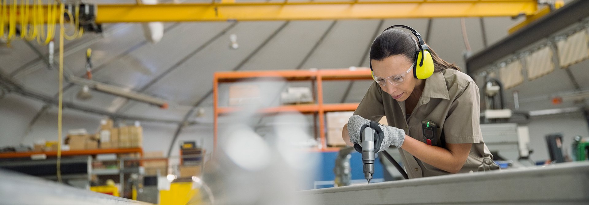 Banner für Geräte für allein arbeitende Personen