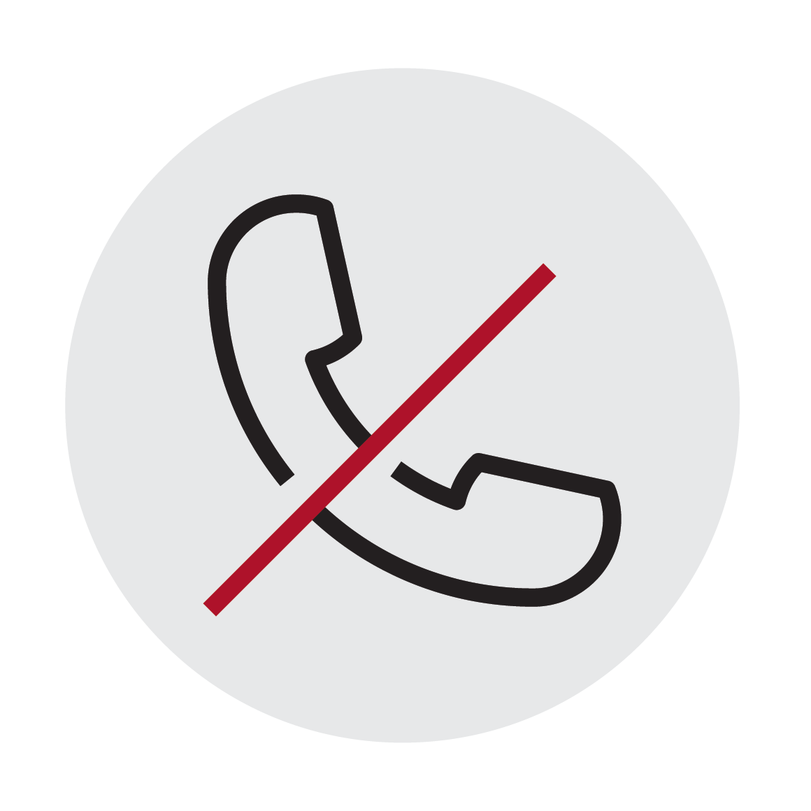 kein Mobiltelefon, allein arbeitender Mitarbeiter