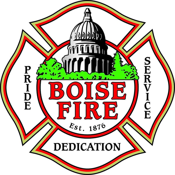 Logo der Feuerwehr von Boise