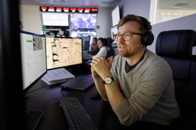 Das Sicherheitszentrum von Blackline war vor Ort, um einen verletzten Arbeiter in Sicherheit zu bringen, bis die Rettungskräfte eintrafen.