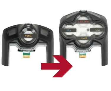 Austauschbare Kartuschen für jede Gefahr