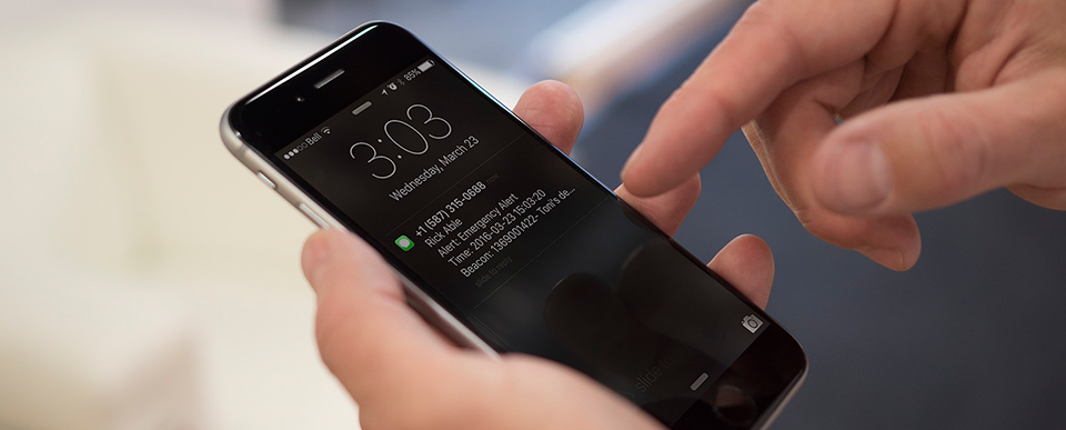 Blog-Bilder – Benachrichtigung auf dem iPhone