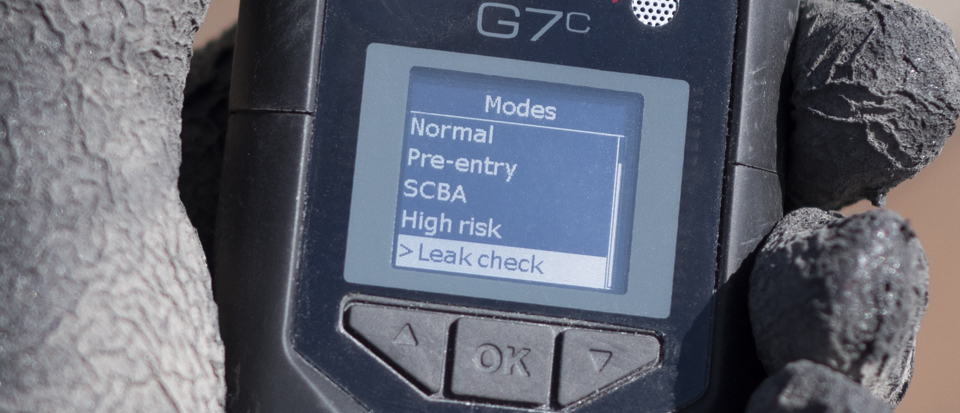 Blackline Safety G7 user modes — confined space gas monitor