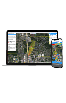 Modellierung der Ausbreitung von Gaswolken